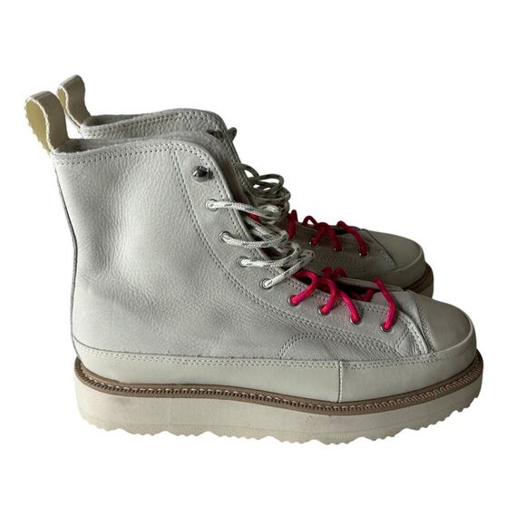 Converse Chuck Taylor Crafted Boot White Unisex Size 10 - Picture 2 of 7